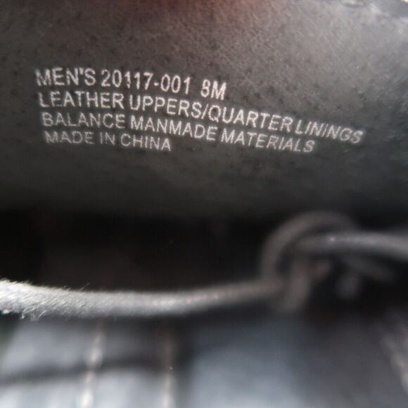 Stacy Adams Shoe Mens 8 Oxford Dress Formal Leather Square Toe Derby Calhoun Moc - Picture 14 of 15